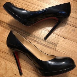 120 mm black patent